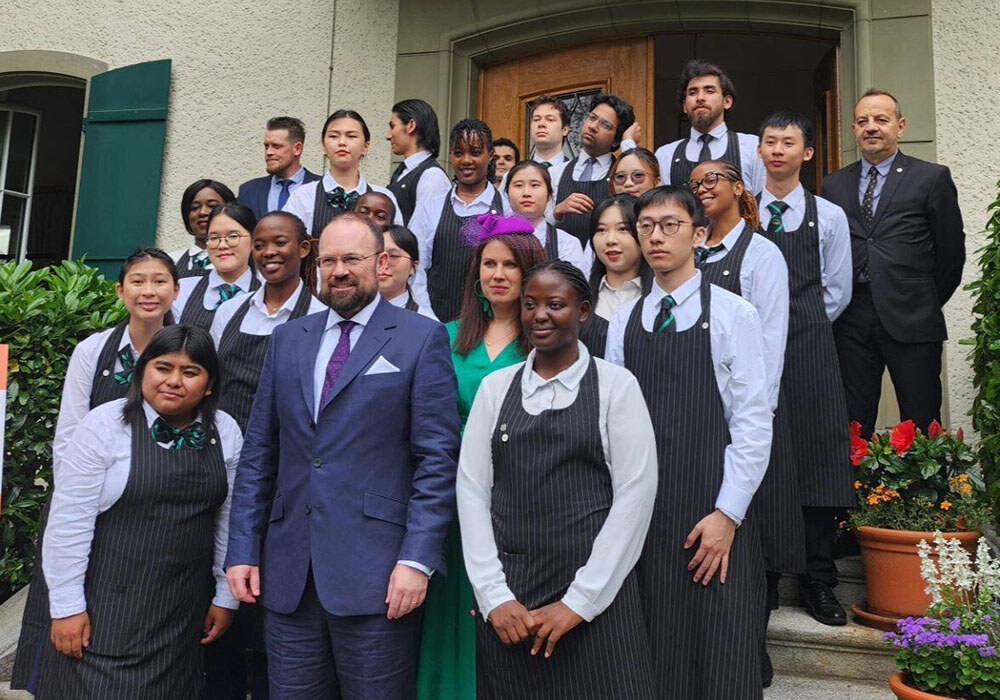 IMI Students at the King's Birthday Celebration